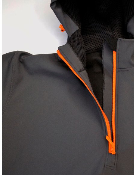 SLIDEWAYZ SQUAD HOODIE BLACK/GREY LTD EDITION