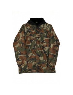 SLIDEWAYZ COACH HOODIE CAMO BLACK