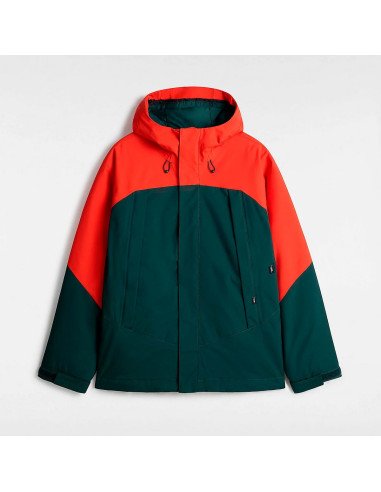 VANS MTE HELLBOUND JACKET RED/GREEN