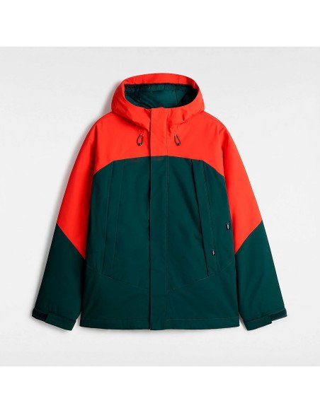VANS MTE HELLBOUND JACKET RED/GREEN