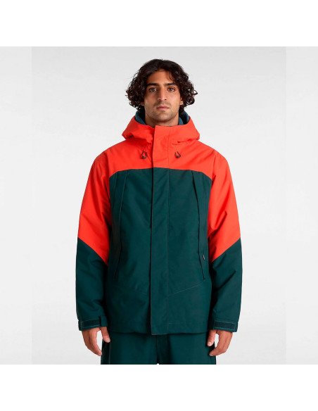VANS MTE HELLBOUND CHAQUETA ROJO/VERDE VANS MTE HELLBOUND CHAQUETA ROJO/VERDE