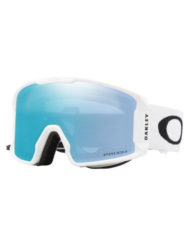 OAKLEY LINE MINER XL MATTE WHITE / SAPPHIRE IRIDIUM