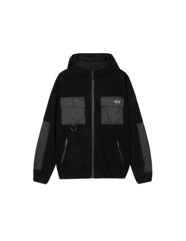 FUNKY TECH HOODED FLEECE BLACK