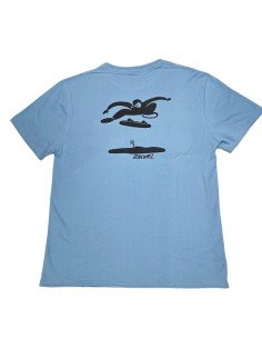 SLIDEWAYZ T-SHIRT POCKET BLUE 2