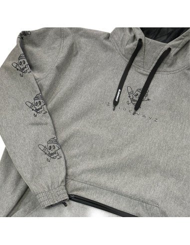 SLIDEWAYZ SOFTSHELL T DIARY GREY