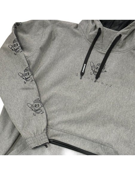 SLIDEWAYZ SOFTSHELL T DIARY GREY