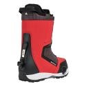 BURTON HIGHSHOT STEP ON 2027 GERANIUM RED GRID/BLACK