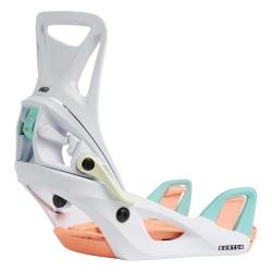 BURTON KIDS' STEP ON SMALLS 2027 WHITE/MULTI