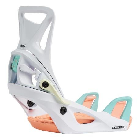 BURTON KIDS' STEP ON SMALLS 2027 WHITE/MULTI