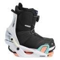 BURTON KIDS' STEP ON SMALLS 2027 WHITE/MULTI
