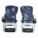 BURTON WOMEN'S LEXA X 2027 CYANOTYPE FLORAL/WHITE